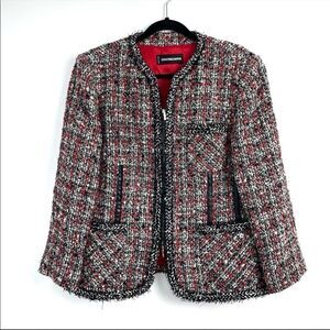 Dino Valiano  wool zip up blazer